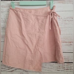 Altar'd state S Wrap Front, blush Pink Zip Back Boho